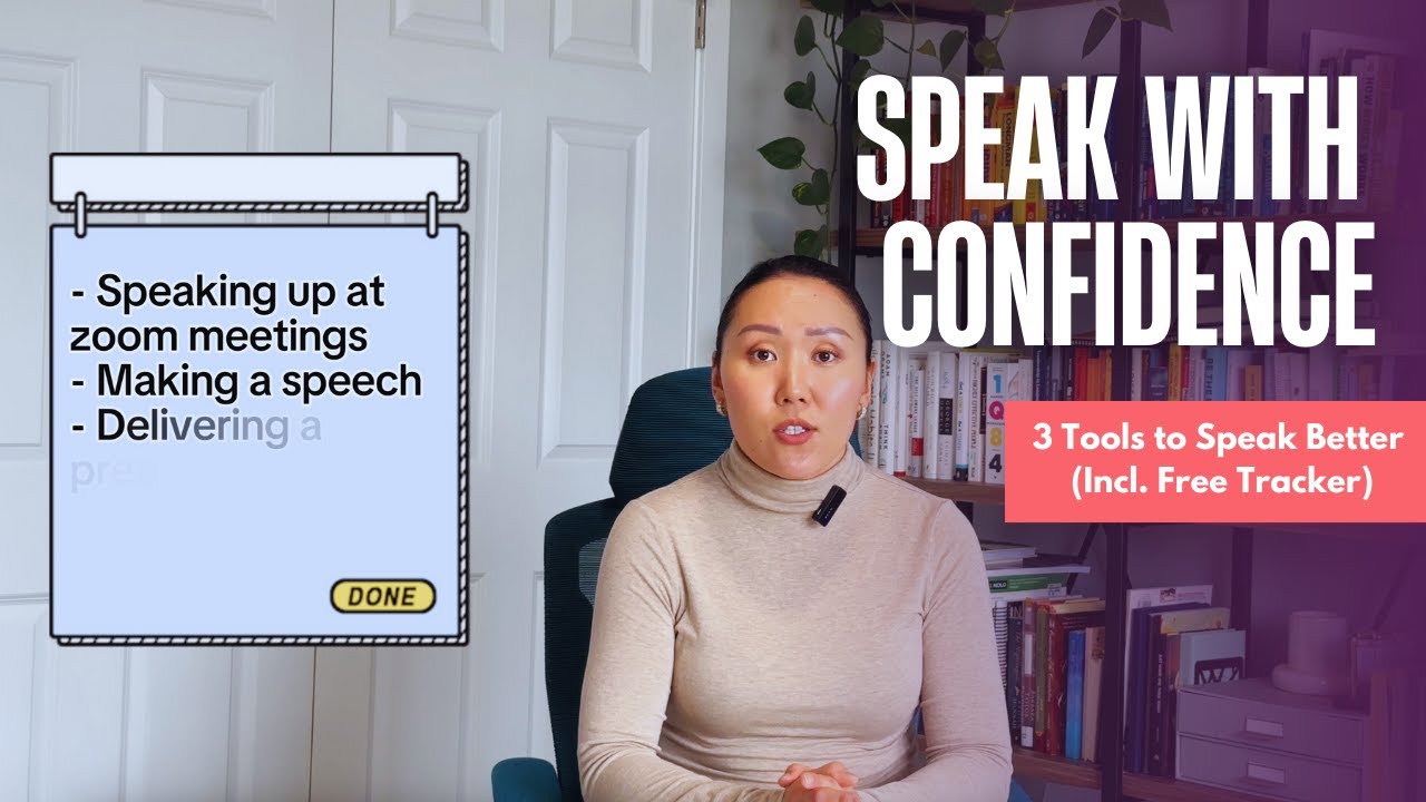 How to Speak Confidently at Work | 3 easy steps for professionals+ free ...