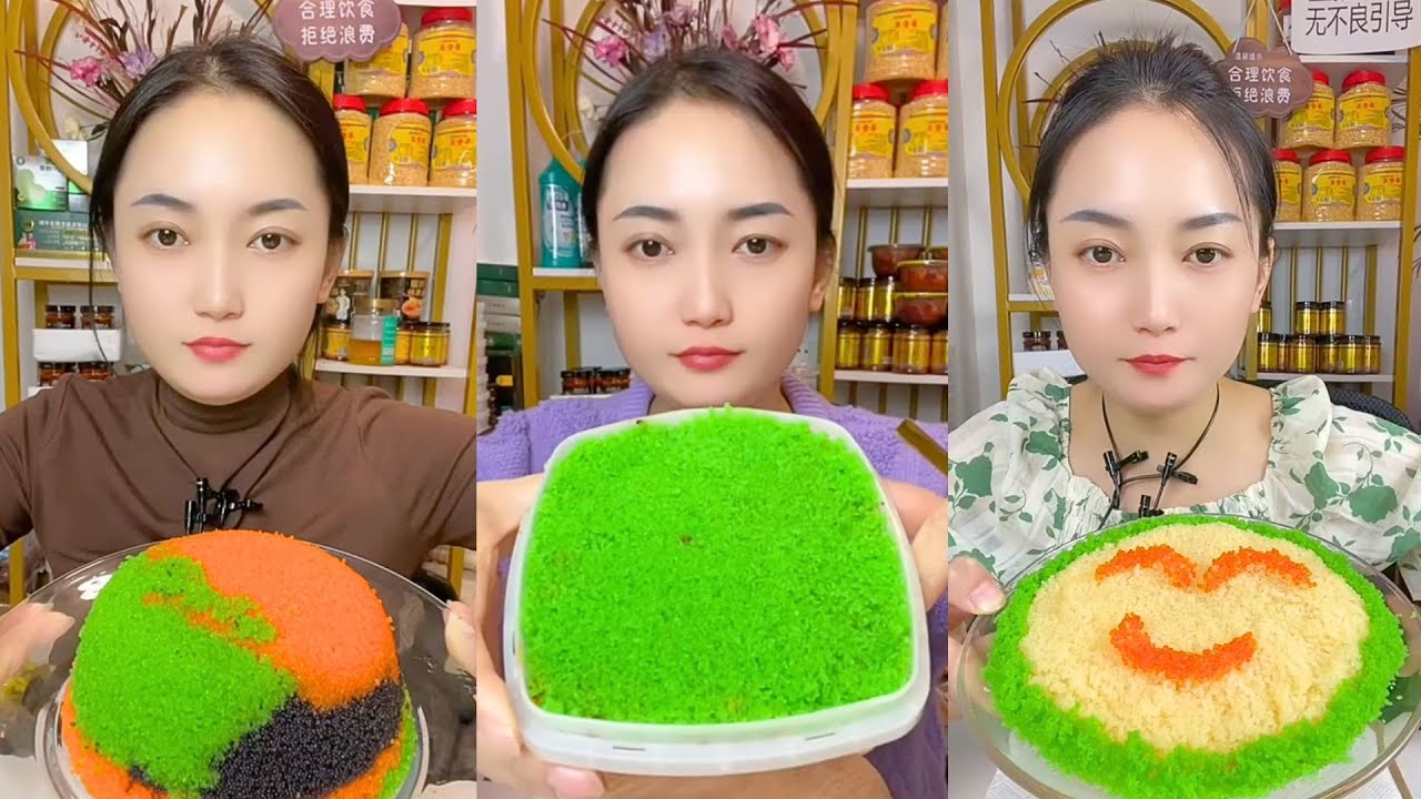 Rainbow Ice Crunch Mukbang | Colorful Flavored Ice ASMR Eating Sounds 