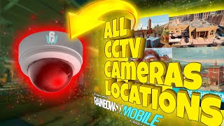 Rainbow 6 Siege Mobile - All CCTV Camera's Location to All MAPS!