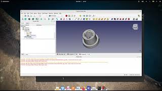 Freecad making TR8x2(Trapezoidal thread) nut // 3d printed threads