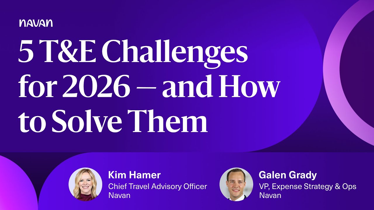 5 T&E Challenges for 2026 and How to Solve them Recording