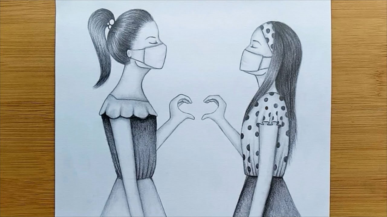 Featured image of post Easy Friendship Drawings In Pencil - Nothing physical will be shipped.