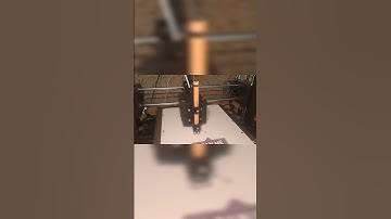 QR-CODE written by a 3D Printer