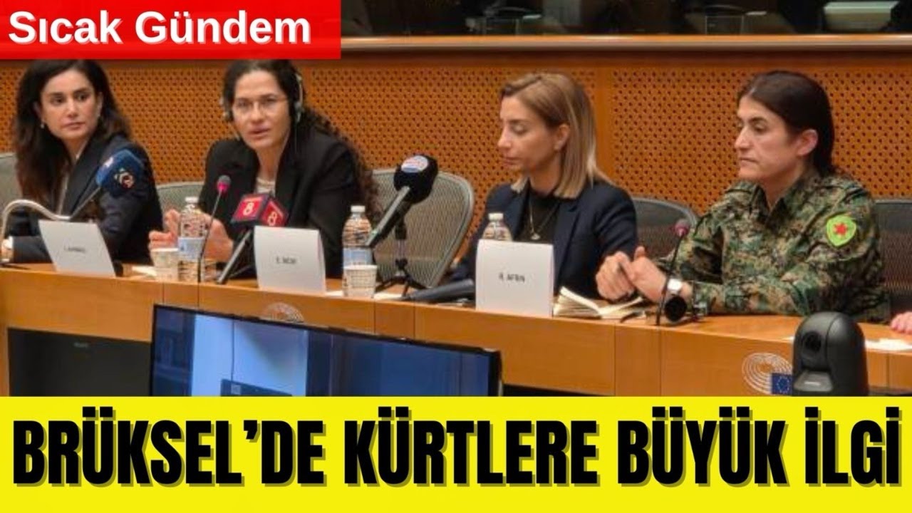 Brüksel'de Rojava rüzgarı