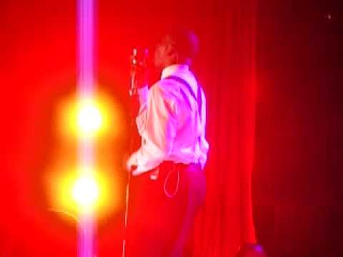 R. Kelly in Greensboro, last night. This is his dedication to his ...