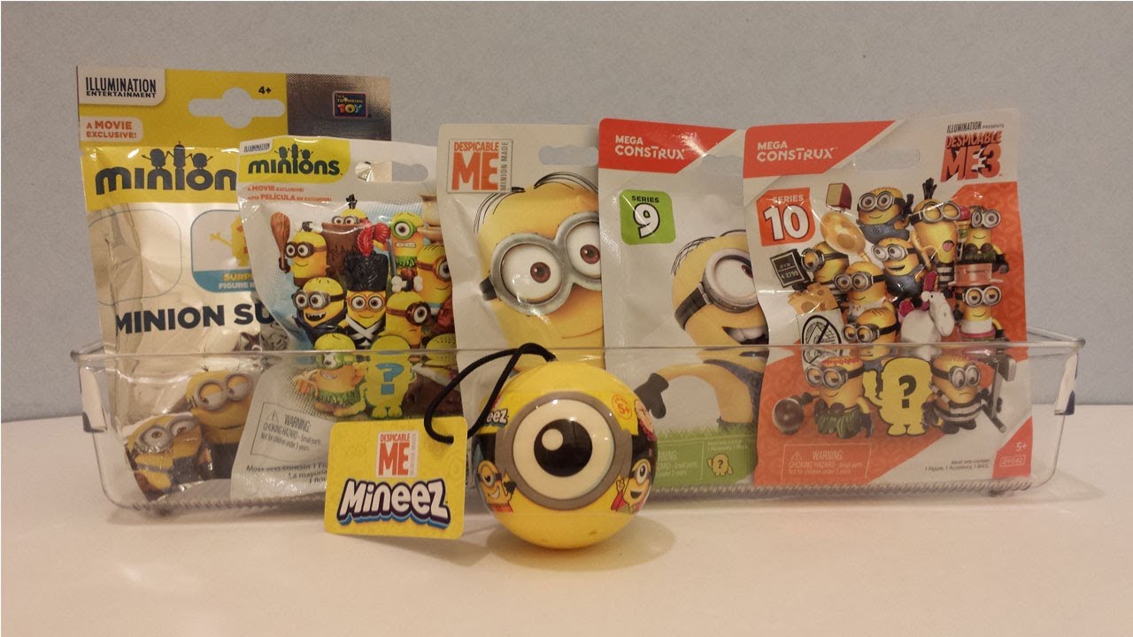 Minions and Despicable Me Blind Bag Opening