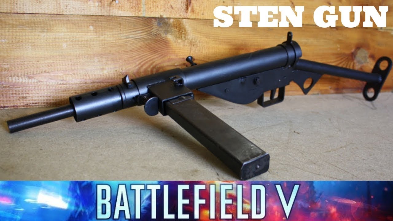 STEN GUN REVIEW, WITH FINNTROLL 1984 (BATTLEFIELD V) - YouTube