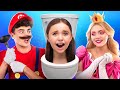 Roblox Skibidi Toilet was Adopted! Princess Peach is Missing! Super Mario Bros in Real Life!