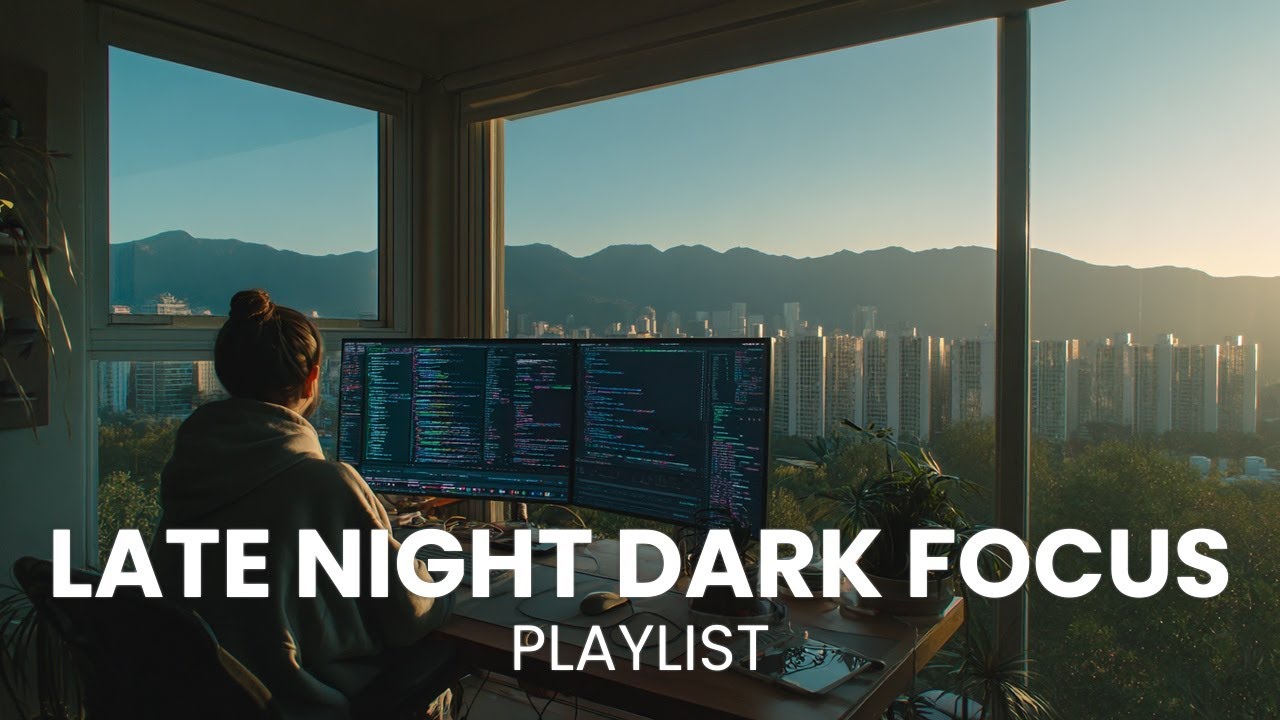 Deep Focus Music for Late Night Study & Coding 🎧