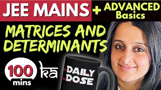 MATRICES & DETERMINANTS ONE SHOT JEE APRIL 2023 |PYQ’s+ Tricks+ Theory| NEHA AGRAWAL |JEE MAINS 2023