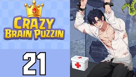 Crazy Brain Puzzle Level 21 Rescue The Man | Game Walkthrough