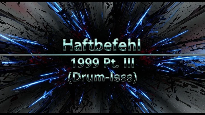 Haftbefehl - 1999 Pt. III (Drum-less)