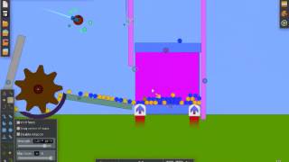 Algodoo - Automated Ball Machine + Download