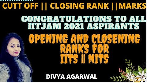 IITJAM 2021 Result || Opening And Closening Rank in Different IITs || Subject and Categorywise