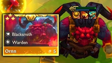 DE COOLSTE 3-STERREN MET 5 KOSTEN OOIT! 3-STERREN ORNN IN EEN GEKKE ⭐⭐⭐ TFT SET 16