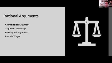 Philosophy of Religion Lecture Presentation 2: Arguments for the Existence & Non-Existence of God
