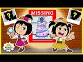 Who Stole The Cake??? Emma and Kate Detective Animation Video for kids!
