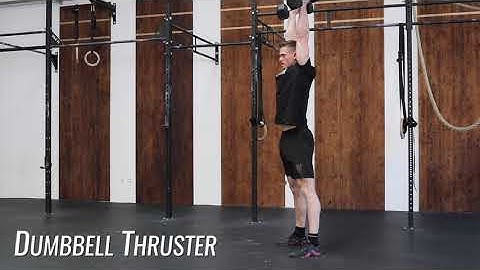 Dumbbell Thruster