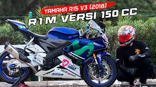 FROM R15 V3 TO R1M LOOK!! MODIFY THE REAR BODY TO THE LEGS STEP BY STEP!