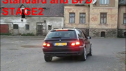 3 stages Brake Force Display (BFD) retrofited to 04/2001 E46 Touring