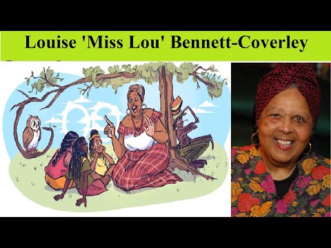 Louise 'Miss Lou' Bennett Coverley : Jamaican poet Louise 'Miss Lou' Bennett  Coverley 
