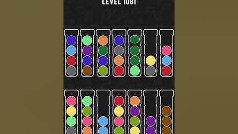 【Ball Sort Puzzle】Level.1081