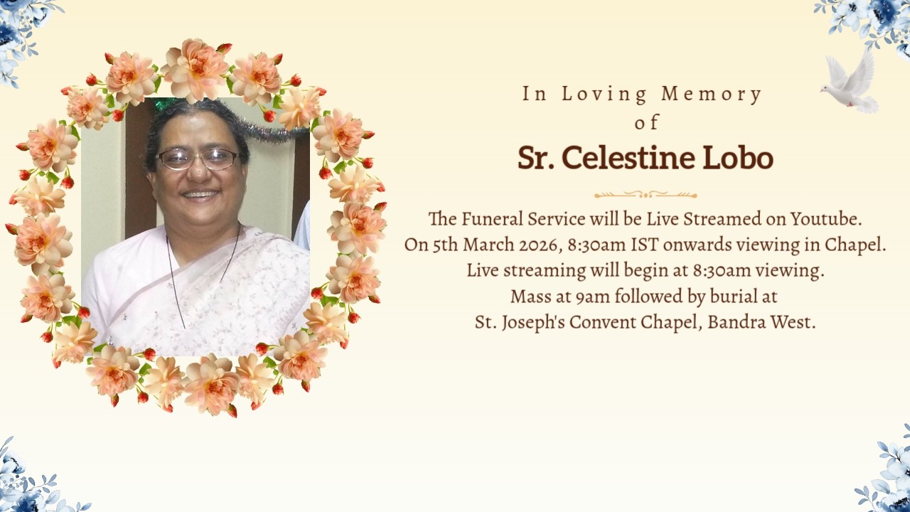 Funeral Service of Sr. Celestine Lobo | 5th Mar 2026, 8:30am onwards