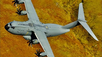A400M ATLAS  (GRIZZLY) THROUGH THE MACH LOOP (2023)