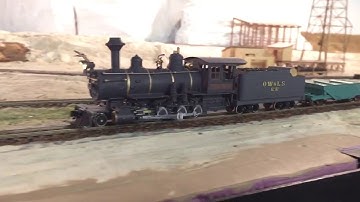 C-21 2-8-0 HOn3 Roundhouse Kit Light, Antlers, Details, Gilpin Ore Cars