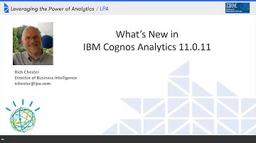 Whats New Cognos v11.0.11
