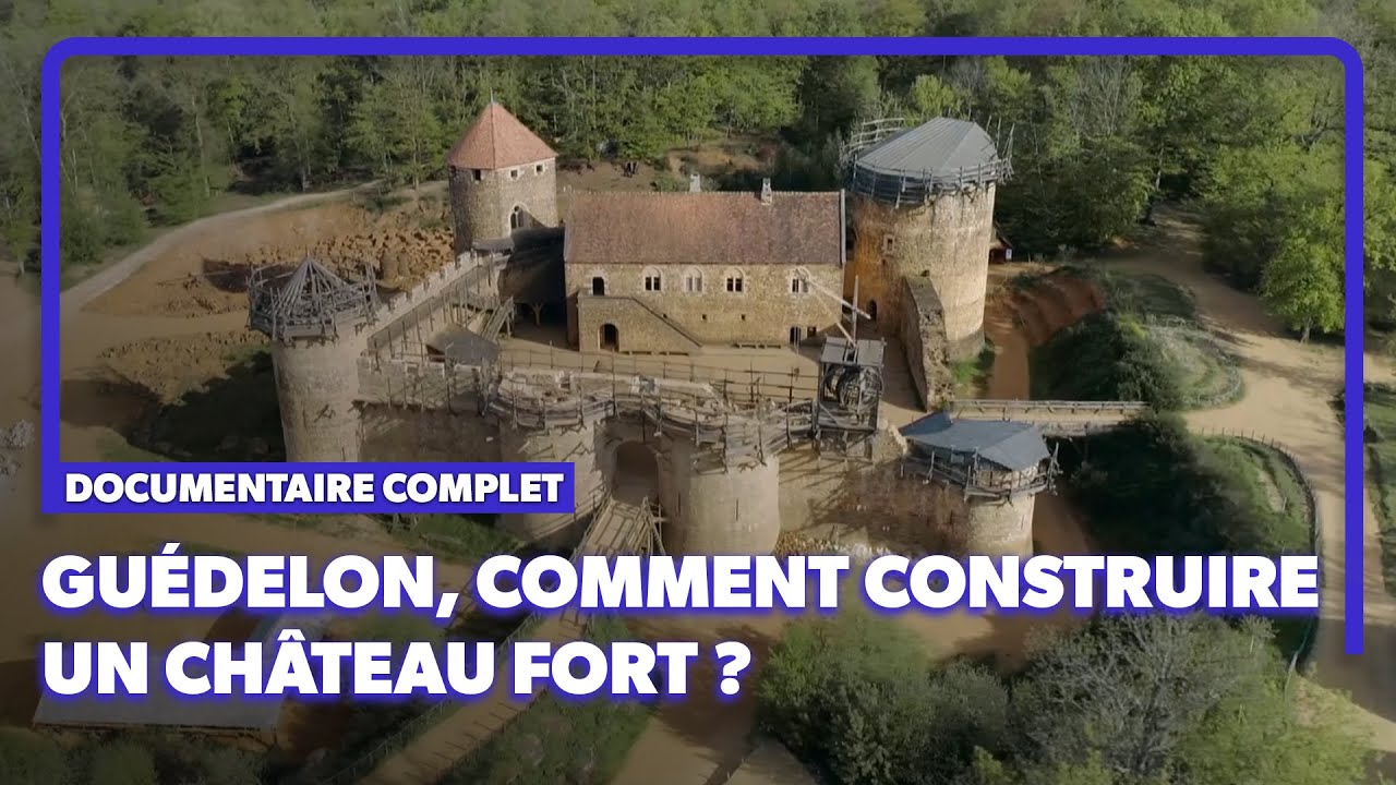 Défi : construire un château fort avec les moyens techniques de l'époque ! | Documentaire complet