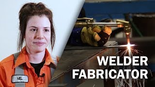 Job Talks - Welder Fabricator - Melynda Explains What a Maintenance Welder Does