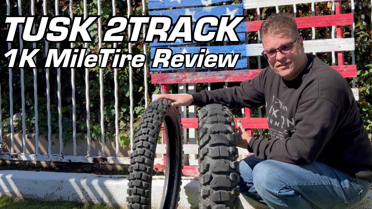 Tusk 2Track 1k Mile Review @rmatvmc 2 Track Adventure Tire Test