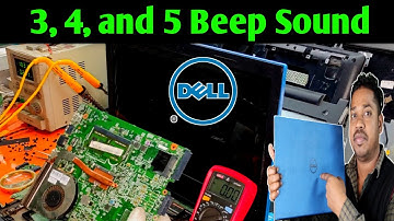 3, 4, 5, Beep Sound Problem in Dell Laptop | Dell Laptop beep sound problem kaise thik karen | Dell