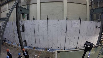PLS4000: 4 m Thick Reinforced Concrete Shear Test (Time-Lapse)