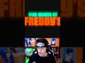 FILM di Five Nights At Freddys Trailer Reaction ?#short #shorts #lorenzist #divertente #fnaf #film