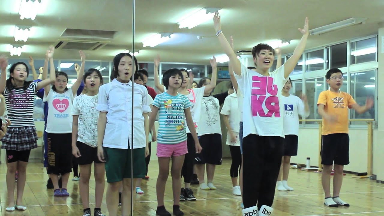 【ダンス練習動画】いただきます（１番）　ティーンズミュージカルＳＡＧＡ＆弓削田健介