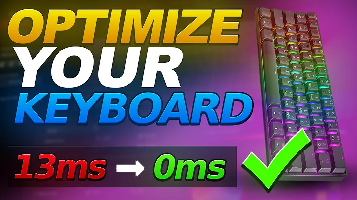 *2025* Best Keyboard Settings to Reduce Input Lag! (Faster Inputs, Lower Latency, Competitive Boost)