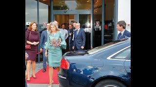 Koningin Máxima bij tweede Koning Willem I Lezing