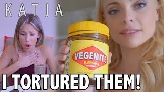 I TORTURED THEM WITH VEGEMITE!