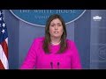 6/25/18: White House Press Briefing