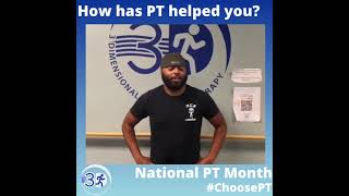 National Physical Therapy Month patient testimonial - Nate