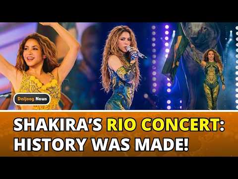 Video Shakira Makes History in Rio! 2 Million People at Copacabana Beach Concert