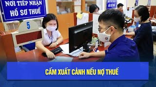 Cấm xuất cảnh nếu nợ thuế