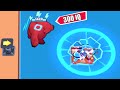 300 IQ GADGET BEAR VS UNLUCKY ! Brawl Stars Funny Moments & Fails #124