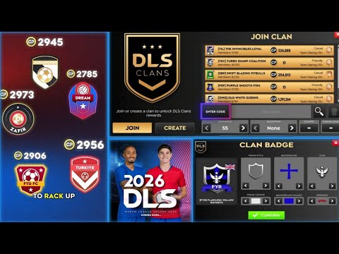 DLS CLAN A Legendary New Addition In The Upcoming 2026 Update In Dream League DLS26