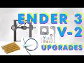 I install upgrades to my Ender 3 V2 3D Printer