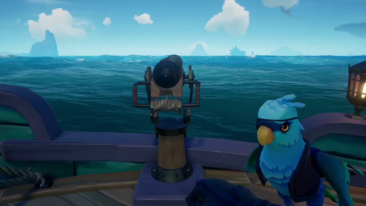 Sea of thieves: All places you can put your pets on your ship