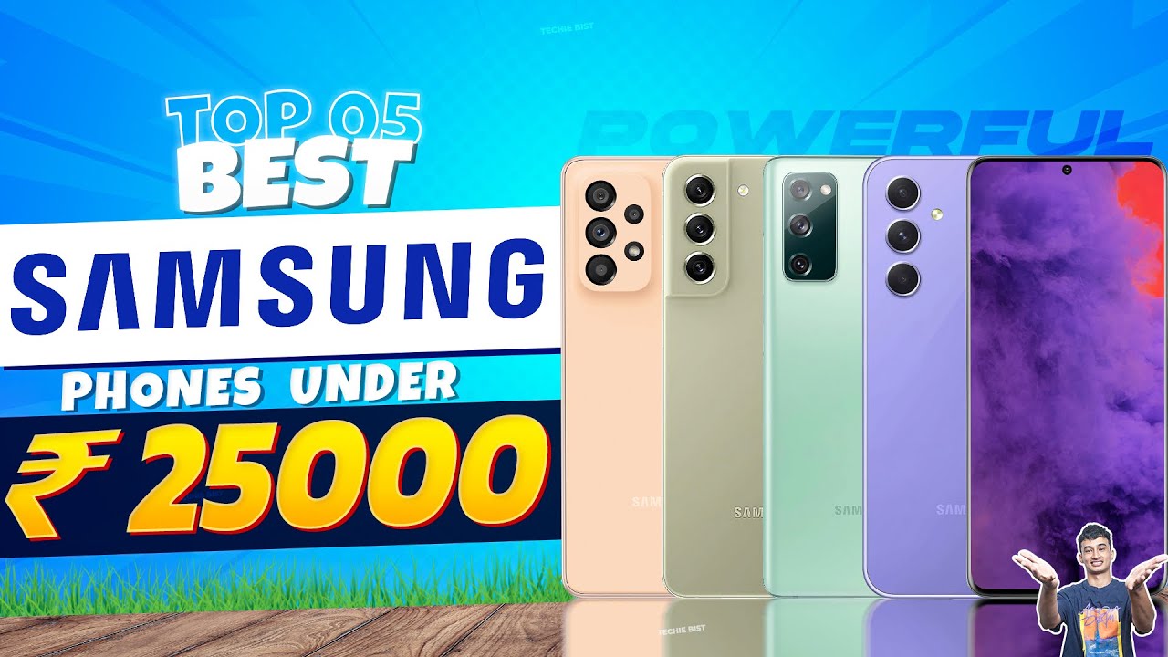 Top 5 Best Samsung Smartphone Under 25000 in 2023 Best Samsung Phone