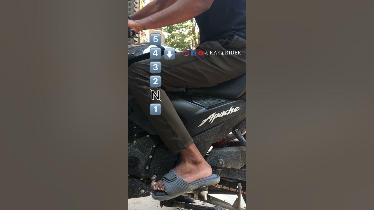 Apache 4v 200 Gear pattern Apache gear system Apache Gear shifting